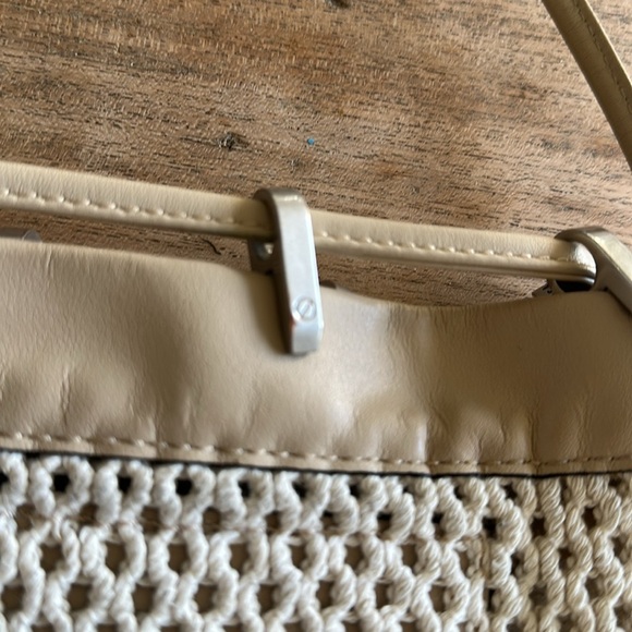 👜 Authentic Rag & Bone Dayton Crochet Bucket Bag – “Natural Net” - Picture 8 of 12